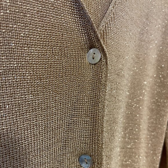 Champagne Sparkle Cardigan - Picture 3 of 5